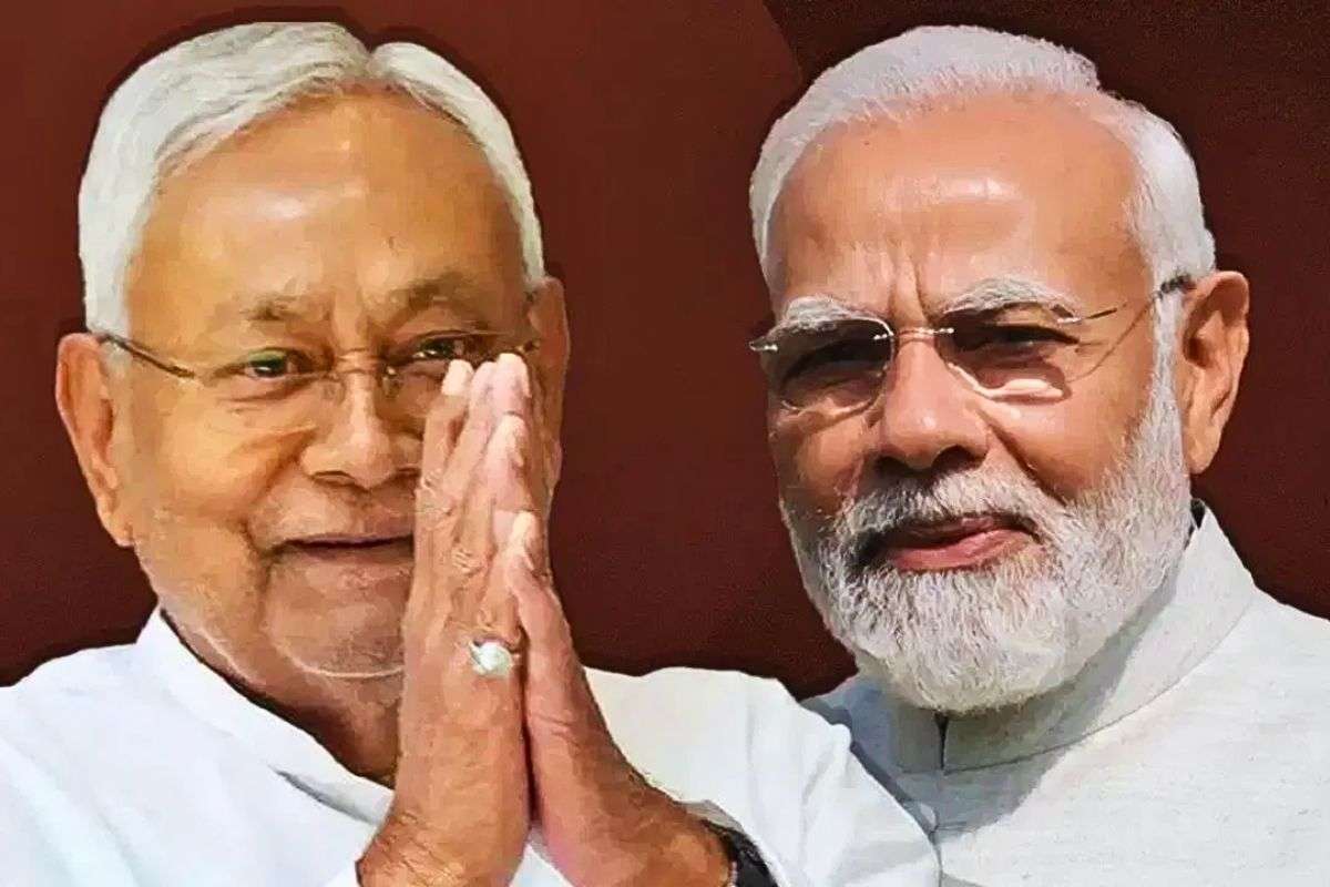 nitish kumar modi pic| nda seat sharing new formula| BJP may give ticket to Jitan Ram Manjhi