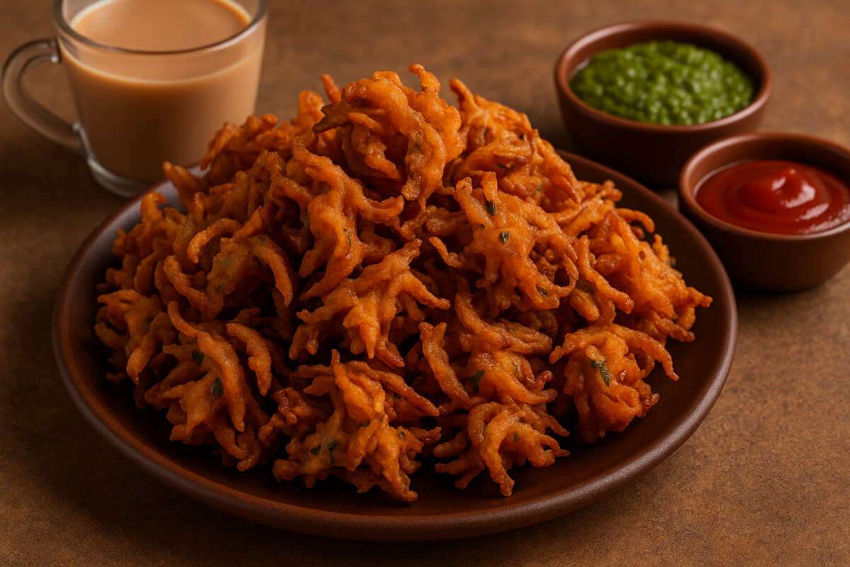 pyaz ke pakode