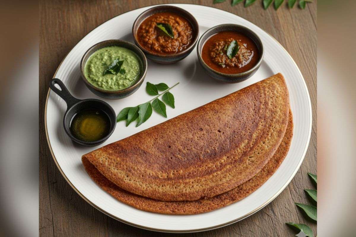 simple ragi dosa recipe