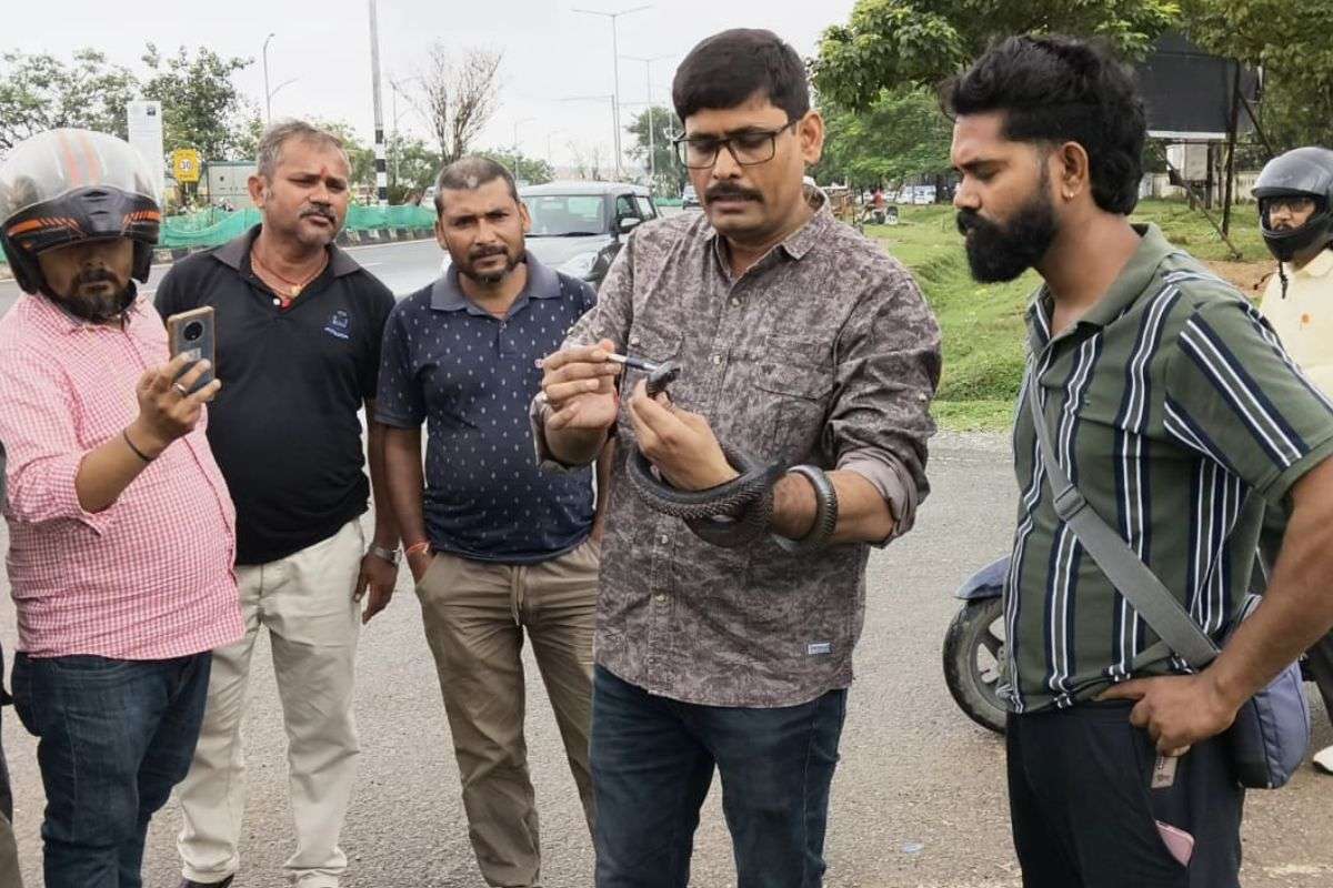 Snake Catcher Ramesh Mahto