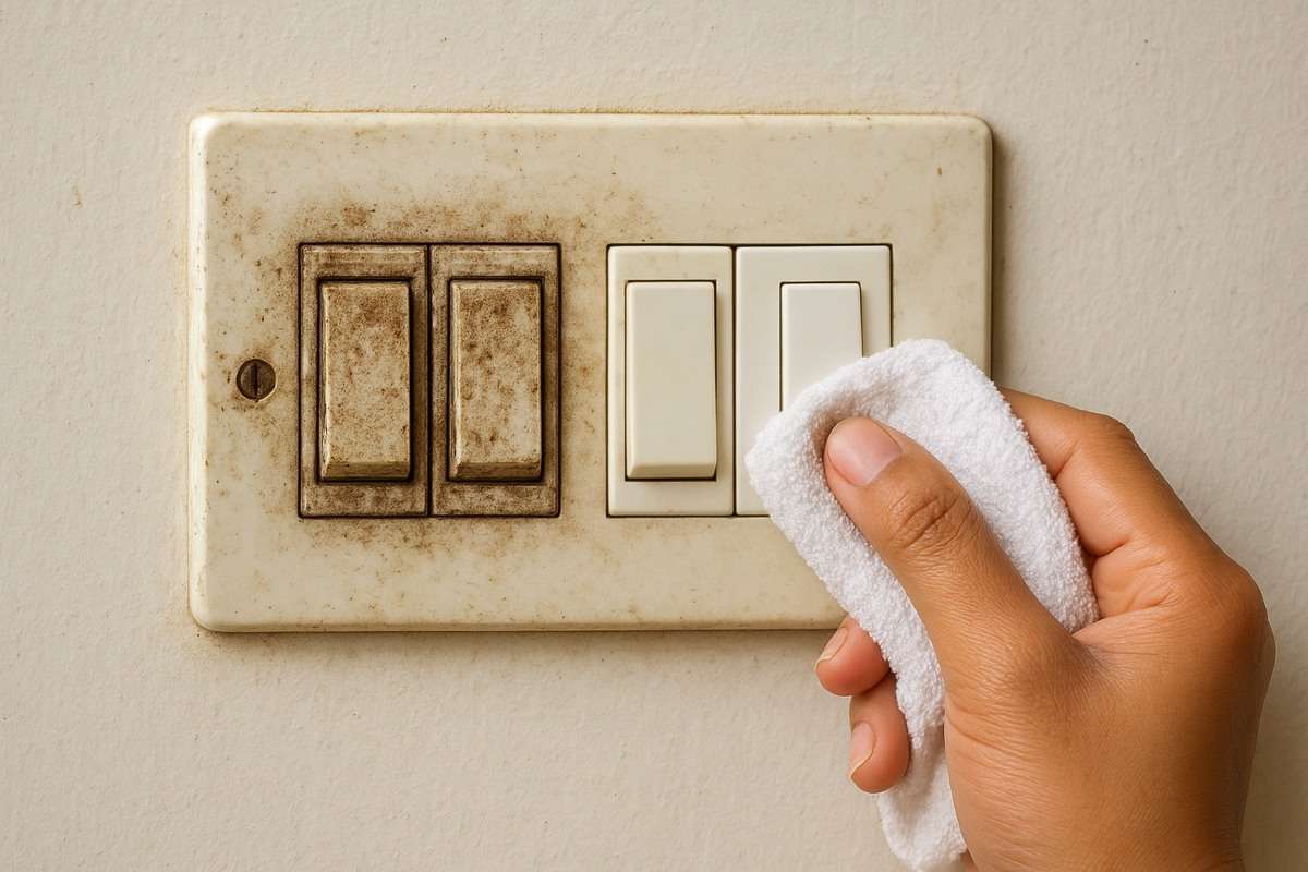 switch board cleaning tips