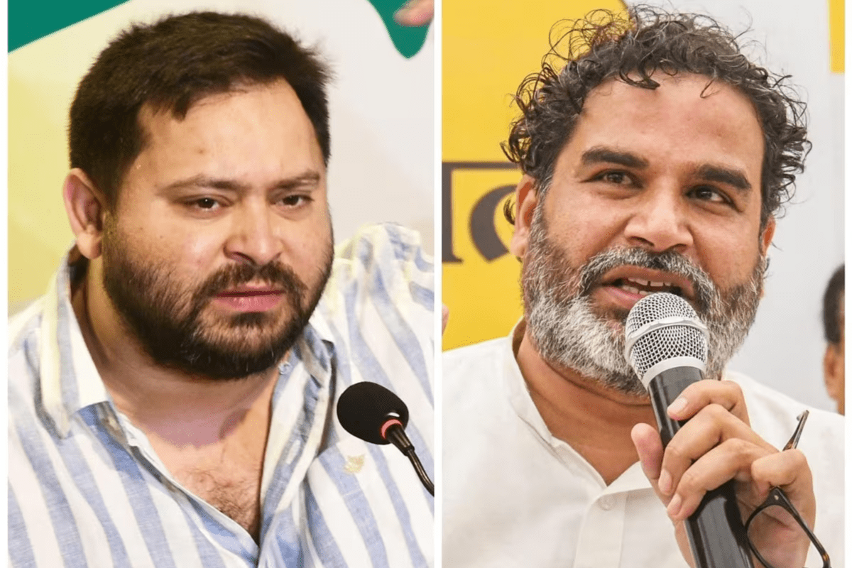 tejashwi yadav and prashant kishor