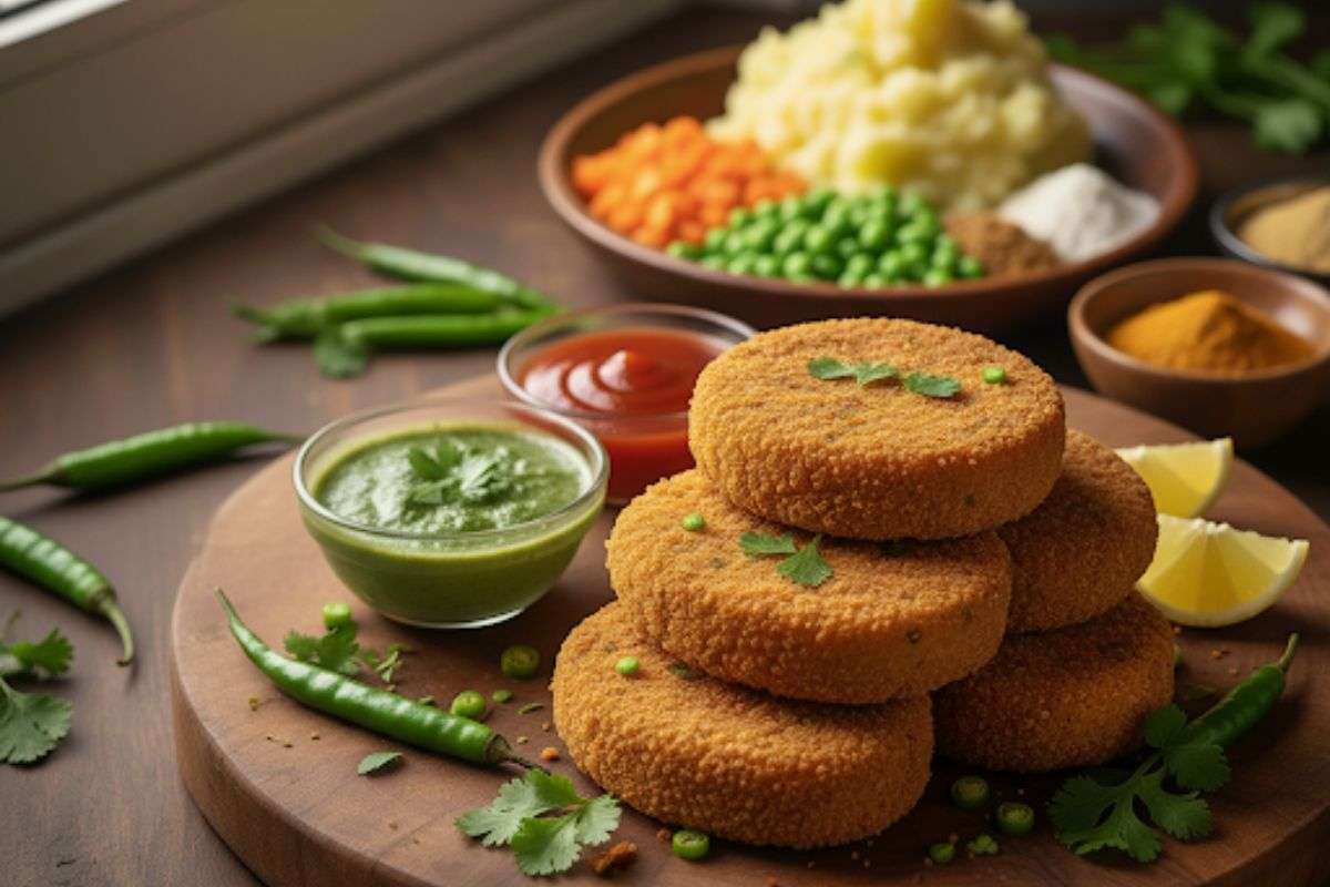 veg cutlet recipe