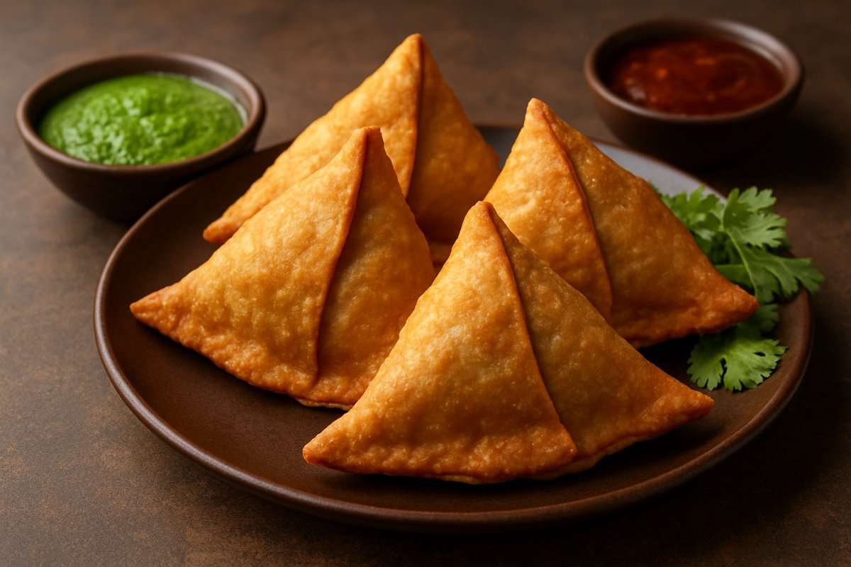 wheat aloo samosa recipe