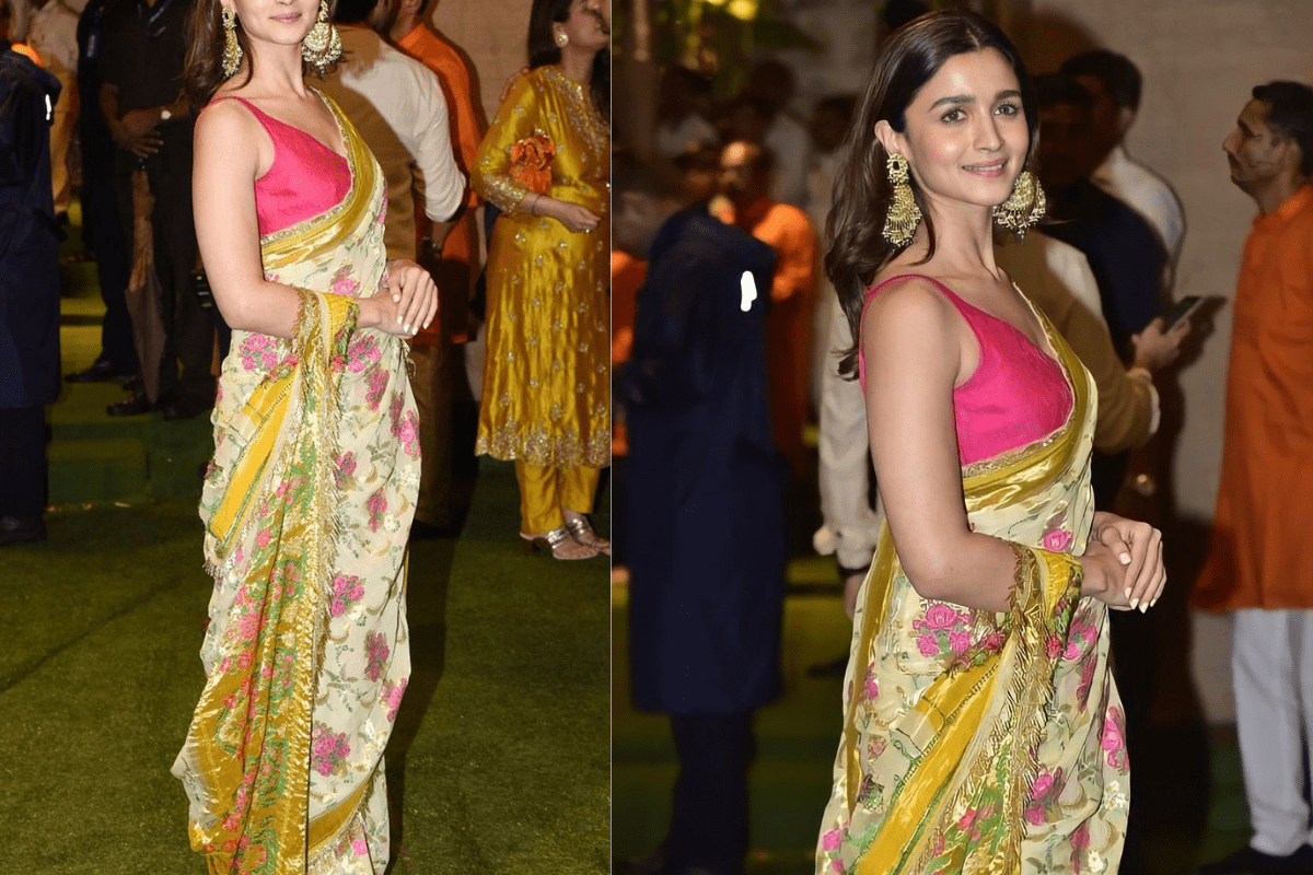 Alia Bhatt Saree Inspiration