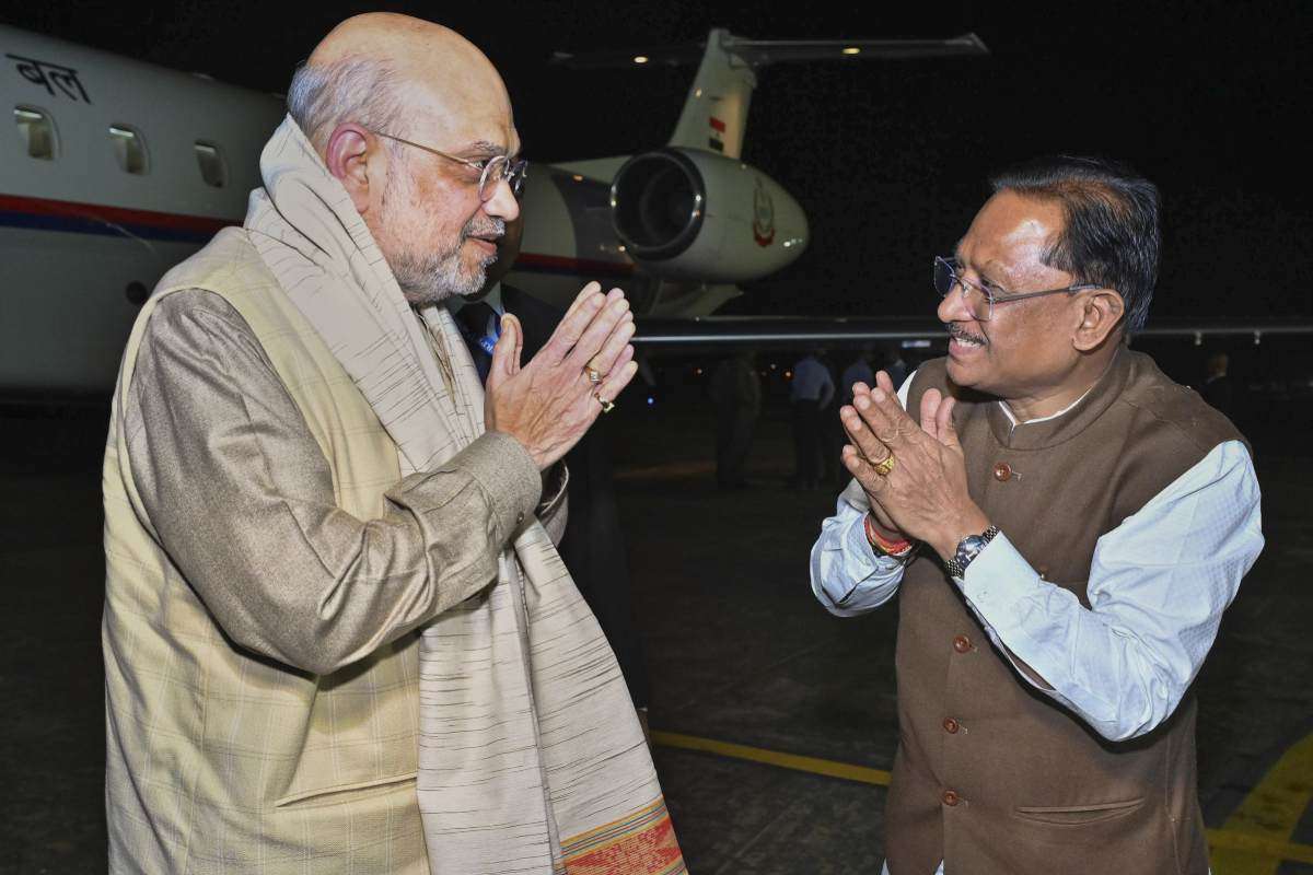 Amit Shah In Chhattisgarh