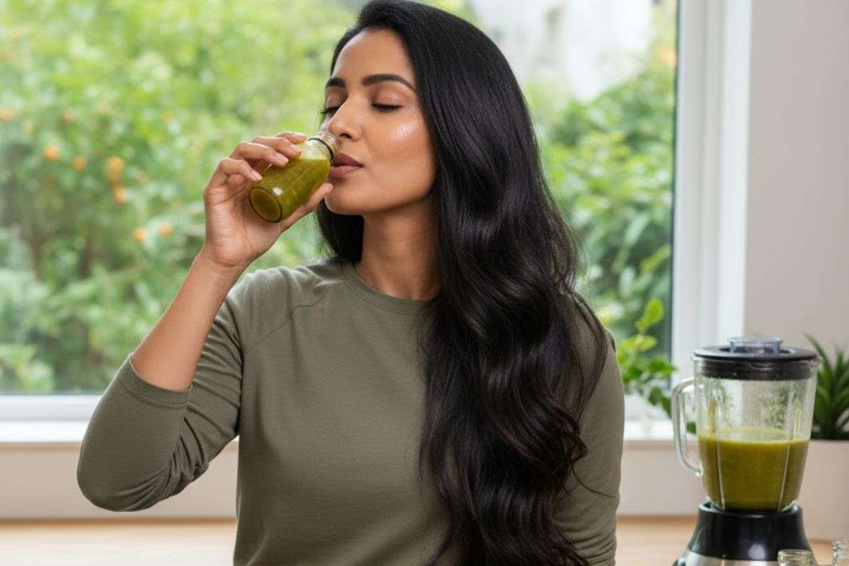 Amla Ginger Shots For Hair Growth