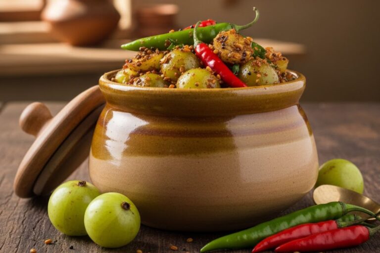 Amla Mirch Achar Recipe: हरी मिर्च का ट्विस्ट देकर बनाएं तीखा आंवला अचार, सर्दियों में बढ़ेगा स्वाद का मजा 