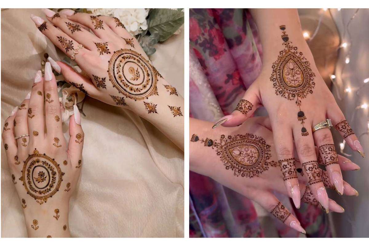 Aesthetic Mehndi Design: कम समय में लगाएं सिंपल और ब्यूटीफुल मेहंदी डिजाइन्स और हाथों को दें खूबसूरत टच 6 Arabic Mehndi Design