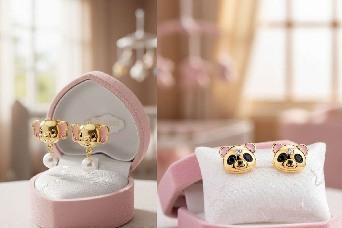 Cute Baby Earrings Design