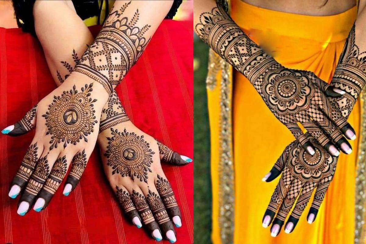 Back Hand Mehndi Design