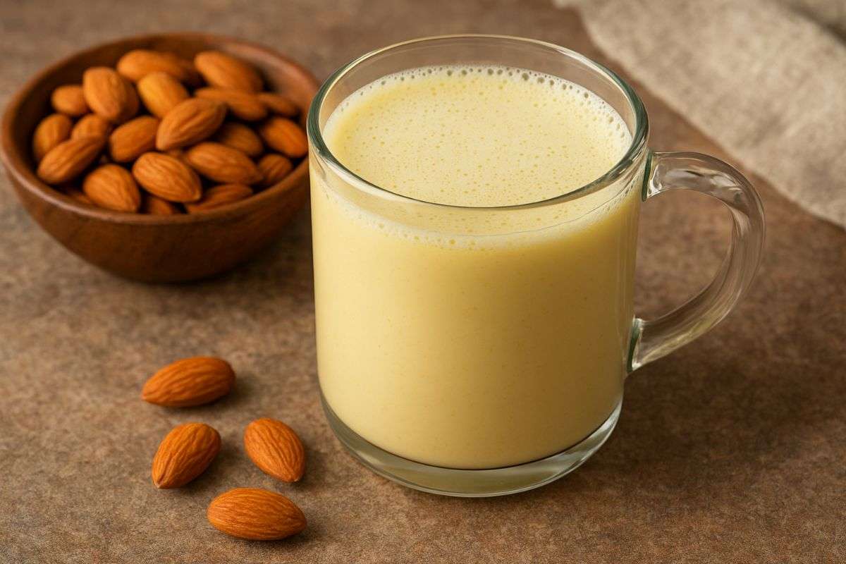 Badam Milk Recipe