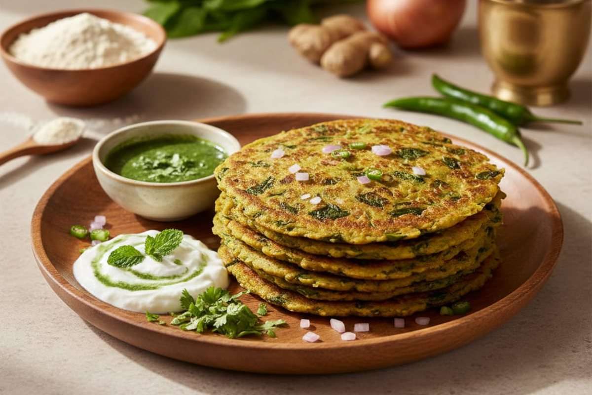 Bajra Palak Chilla Recipe