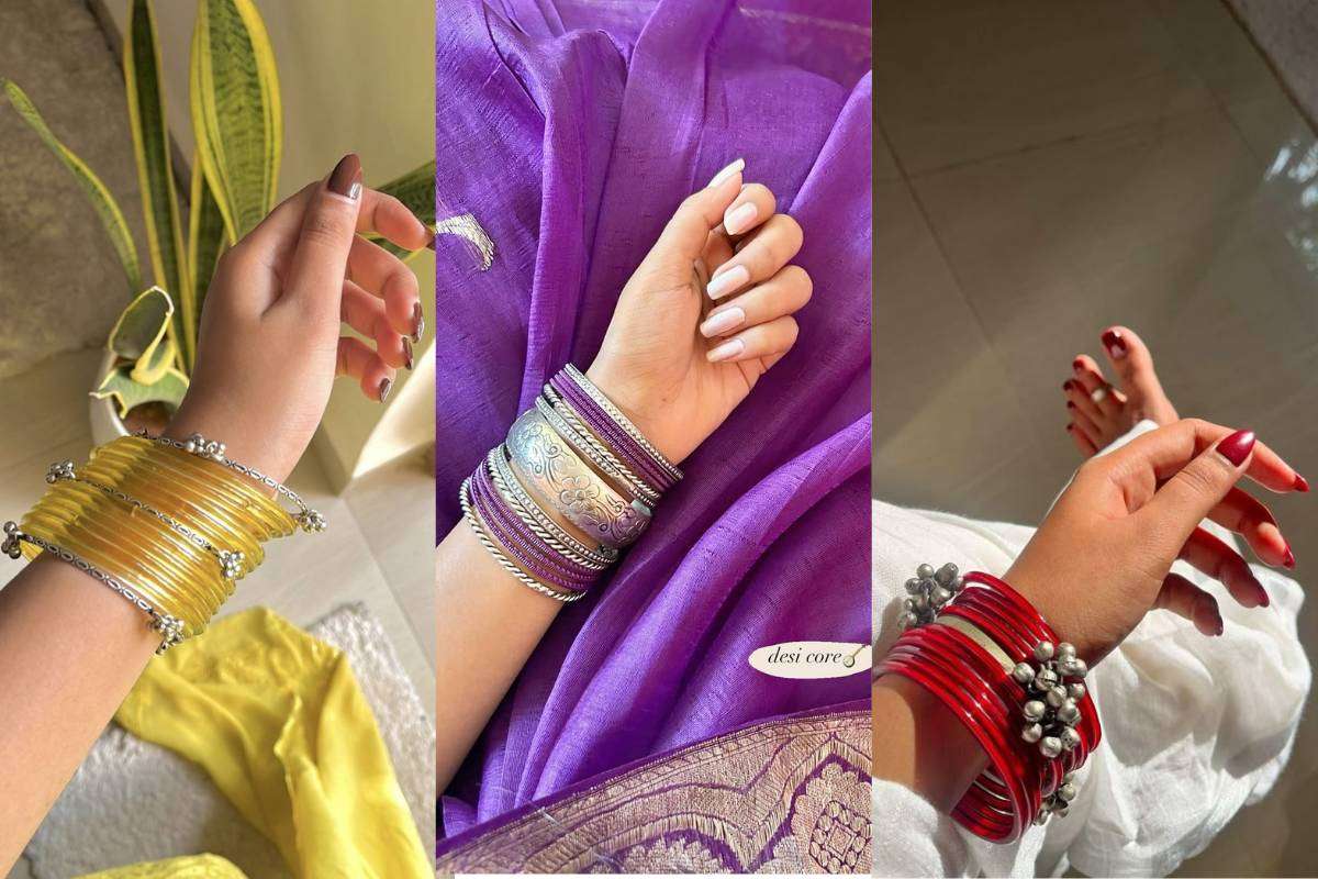 Explore how modern girls are bringing desi charm with Pinterest-inspired bangles.