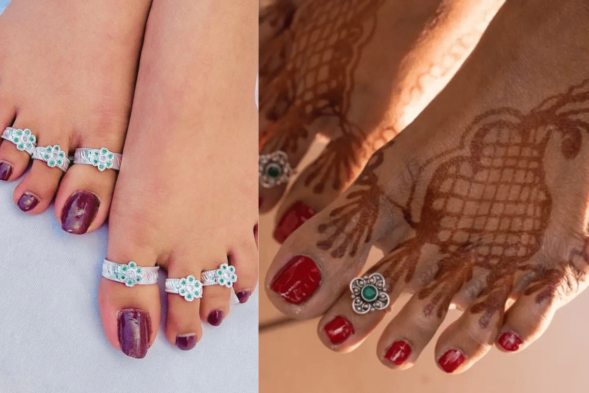 Beautiful silver bichiya for daily wear