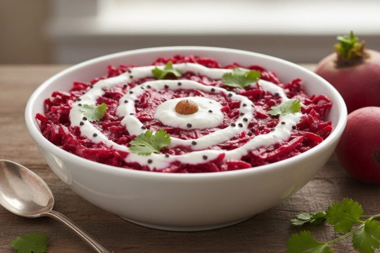 Beetroot Dahi Salad: मिनटों में तैयार करें ये रंगीन बीटरूट सलाद, स्वाद ऐसा जो सबको आएगा पसंद 