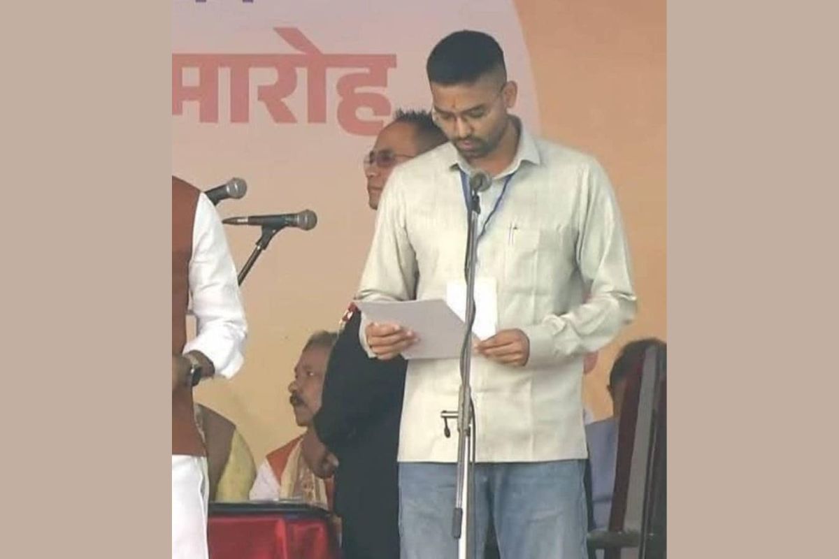 Bihar Minister Deepak Prakash Kushwaha