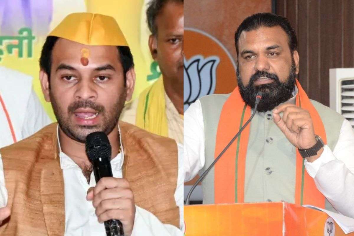 Tej Pratap Yadav reaction on Samrat Chaudhary bulldozer action bihar government