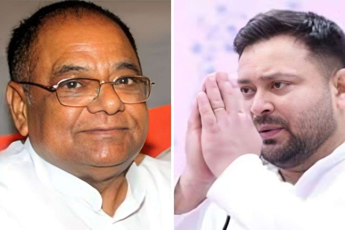 Manganilal Mandal and Tejashwi Yadav