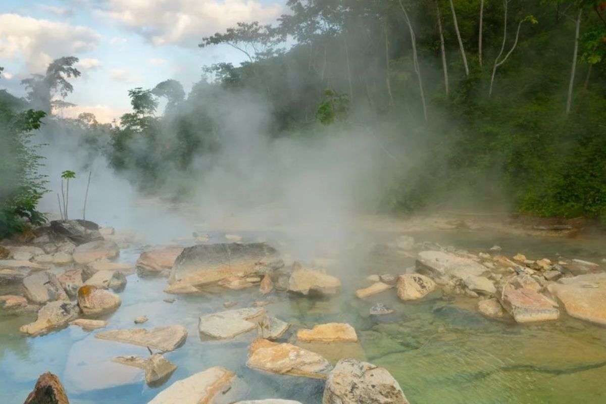 Boiling River Amazon