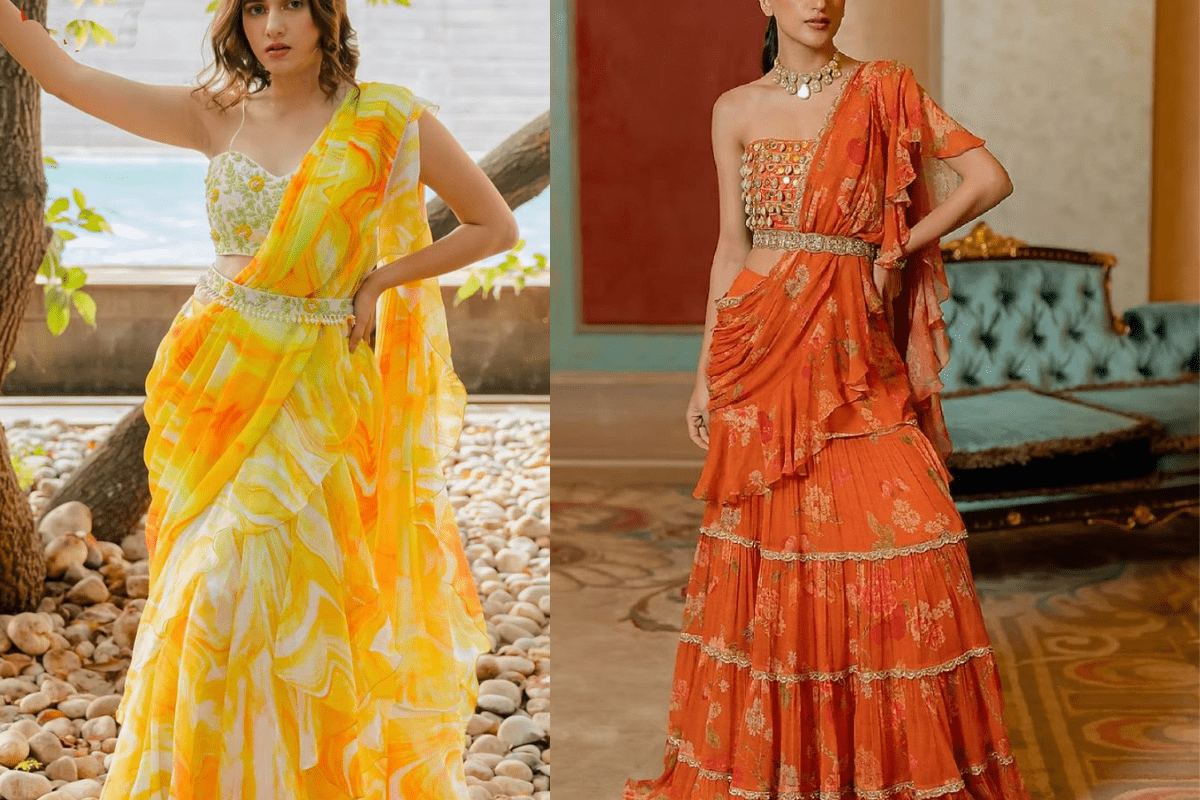 Haldi Outfit Ideas: दुल्हन से लेकर ब्राइड्समेड तक, जानें सबसे स्टाइलिश और ग्लोइंग हल्दी आउटफिट आइडियाज 7 Bridal Haldi Outfit Inspiration