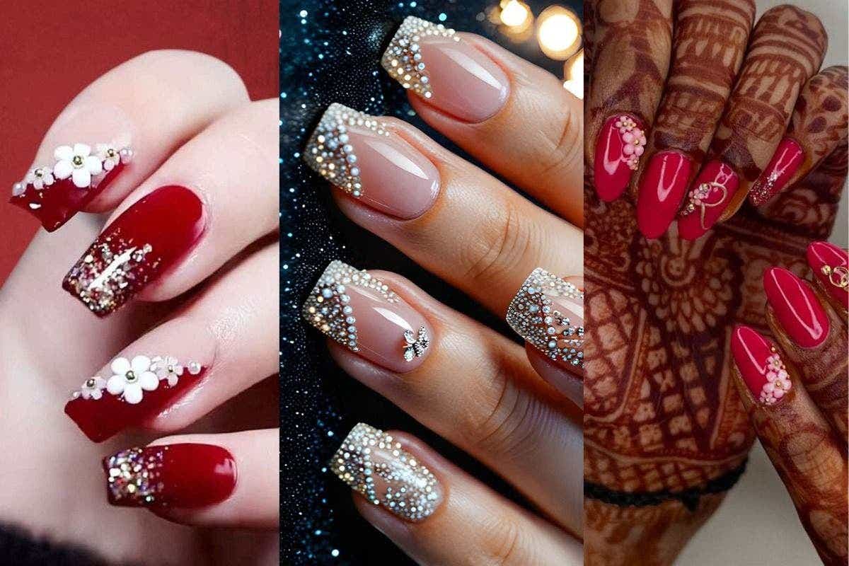 Bridal Nail Art Designs