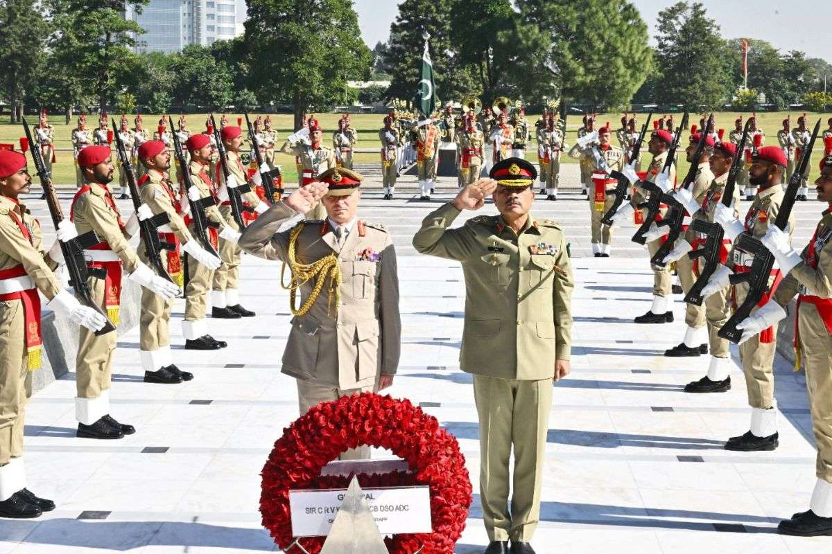 British Army Chief Pakistan Visit