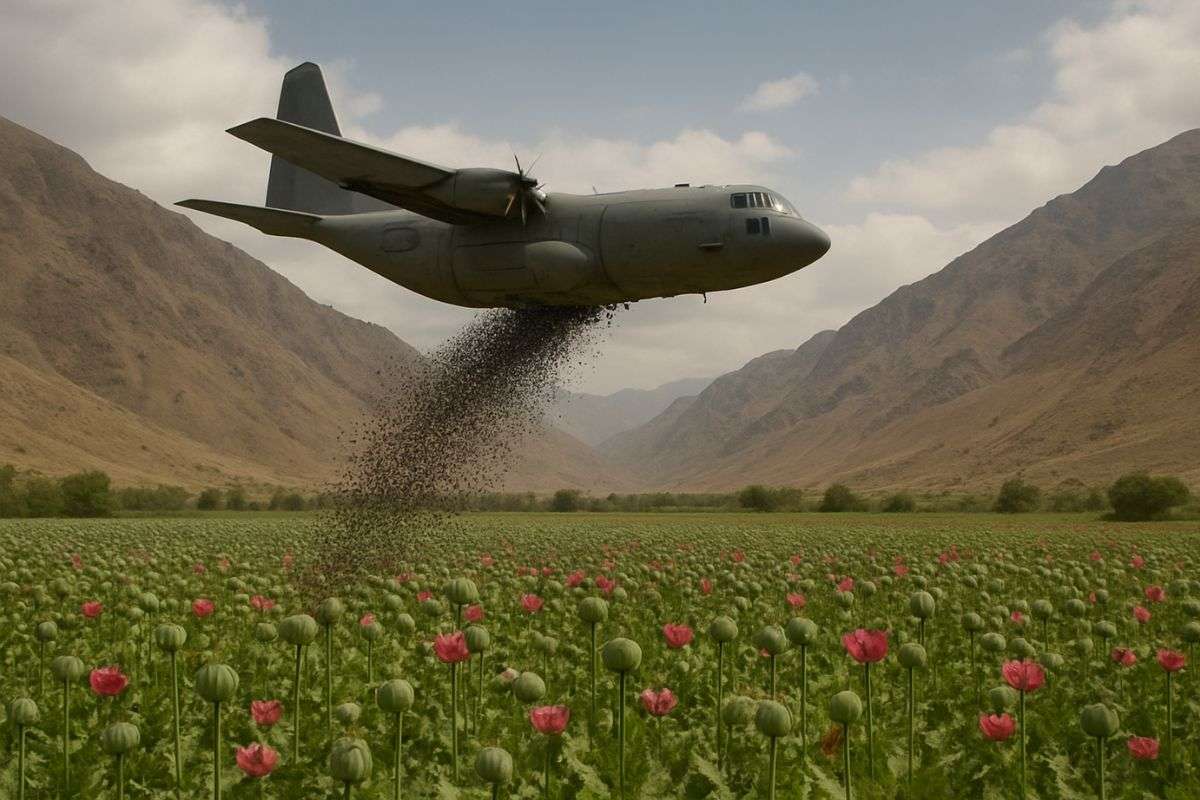 CIA operation on Opium in Afghanistan