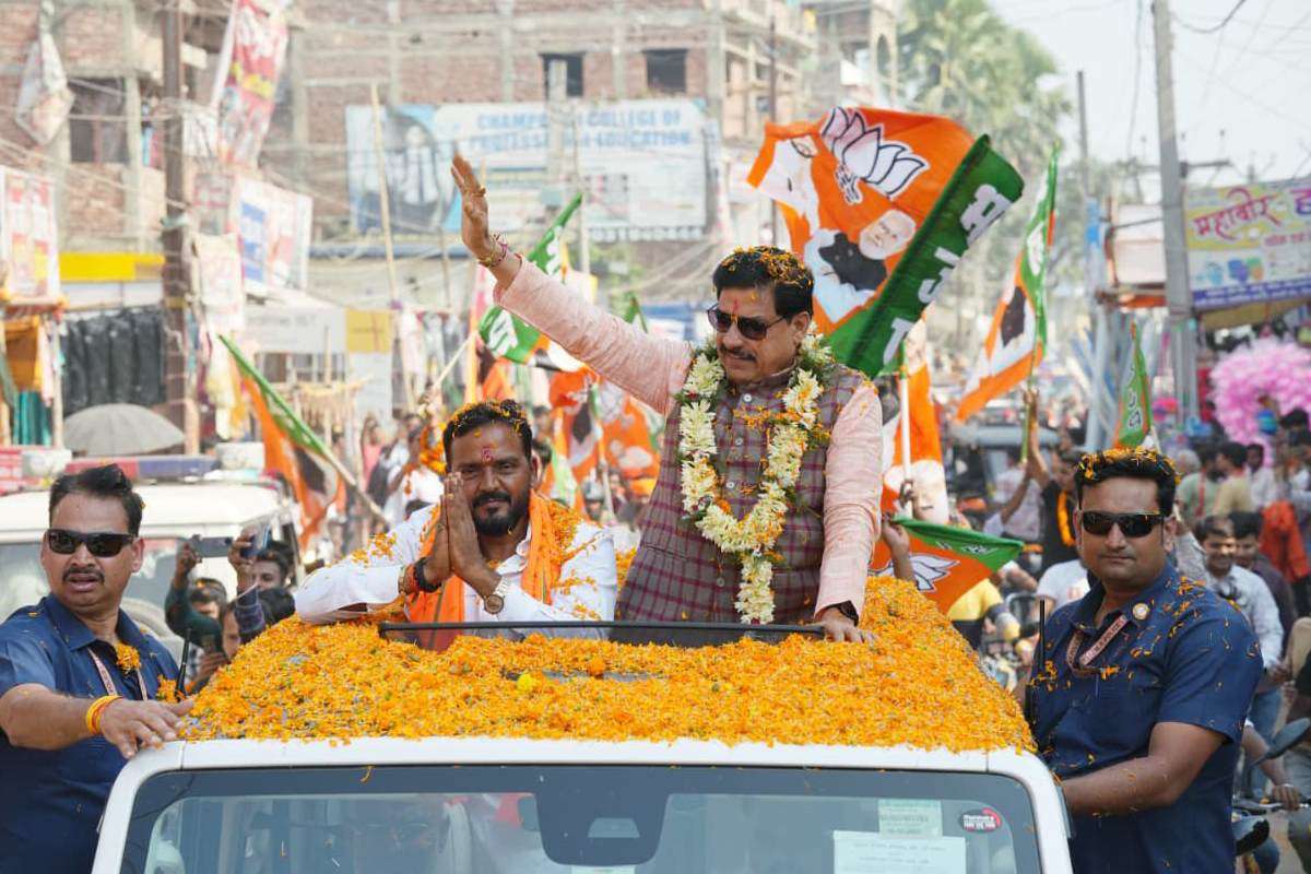 CM Mohan Yadav in Dhaka Bihar