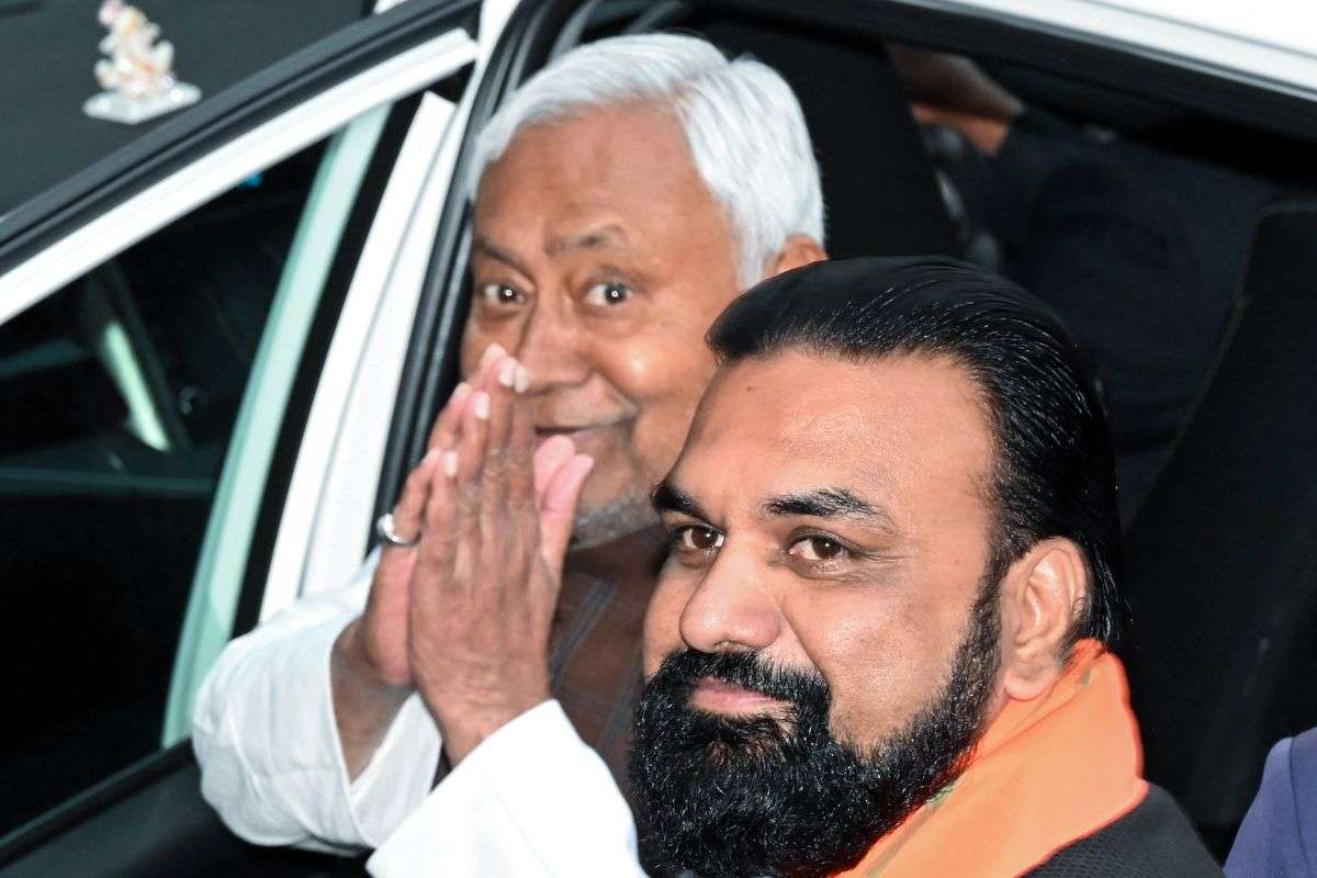 CM Nitish Kumar and Samrat Choudhary