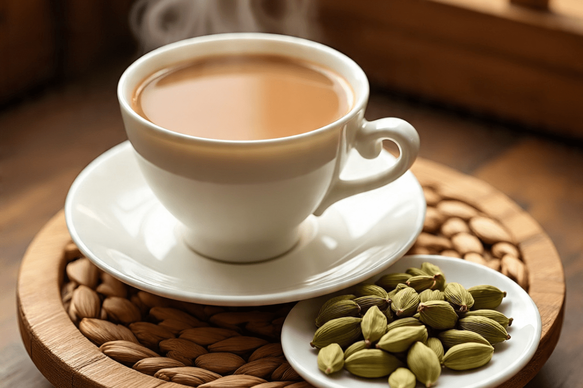 Cardamom Tea For Winter
