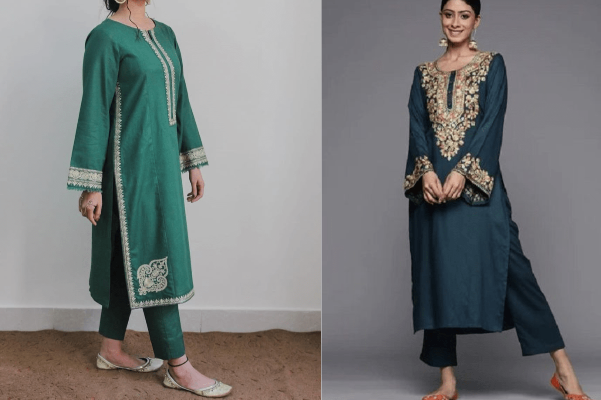 Casual And Festive Woolen Kurtis