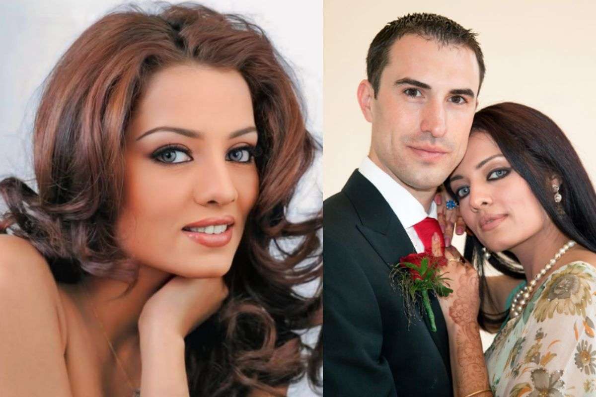 Celina Jaitly and Husband Peter Haag