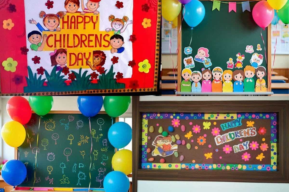 Children’s Day Board Decoration Ideas