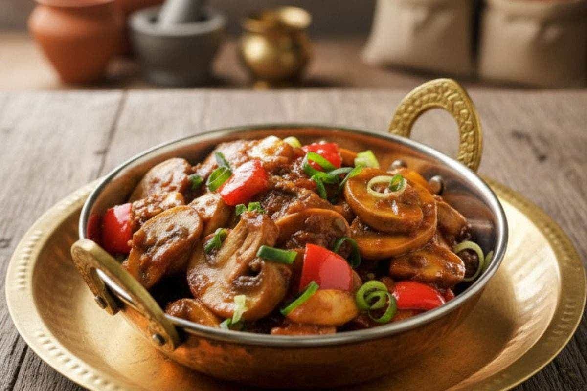 Chilli Garlic Mushroom Recipe