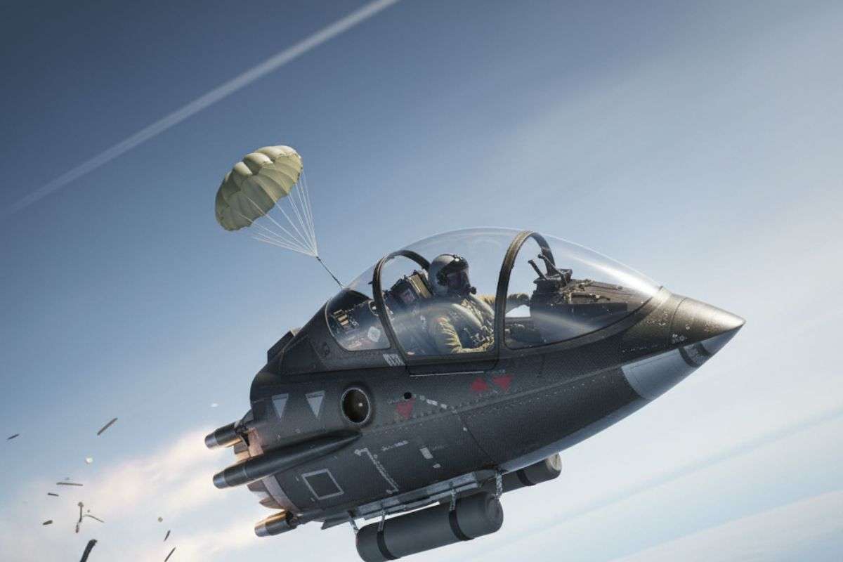 China Develops Ejectable Cockpit for supersonic Fighter pilots/ Ai Image