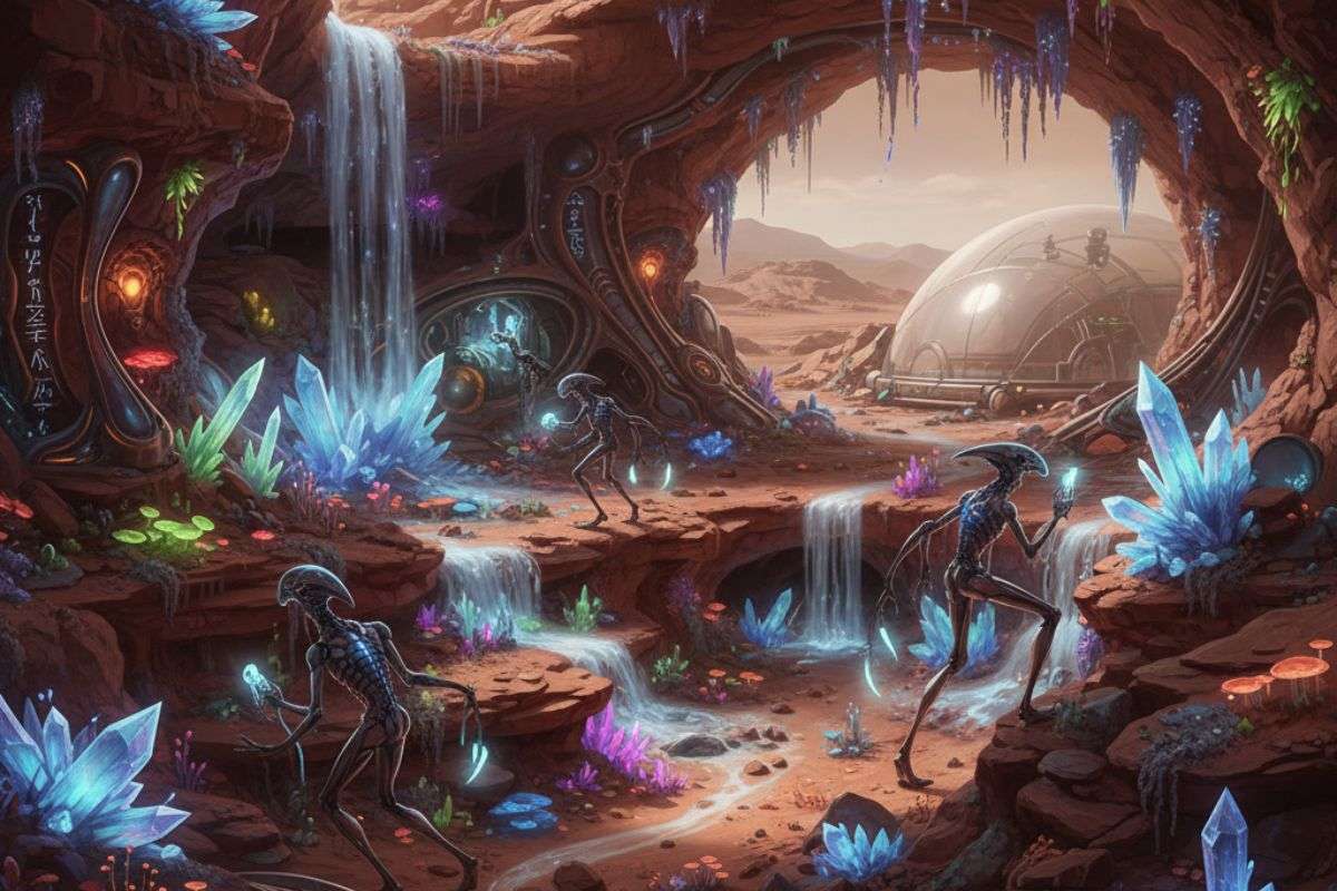 China Finds Water Formed Cave Evidence / Ai Image