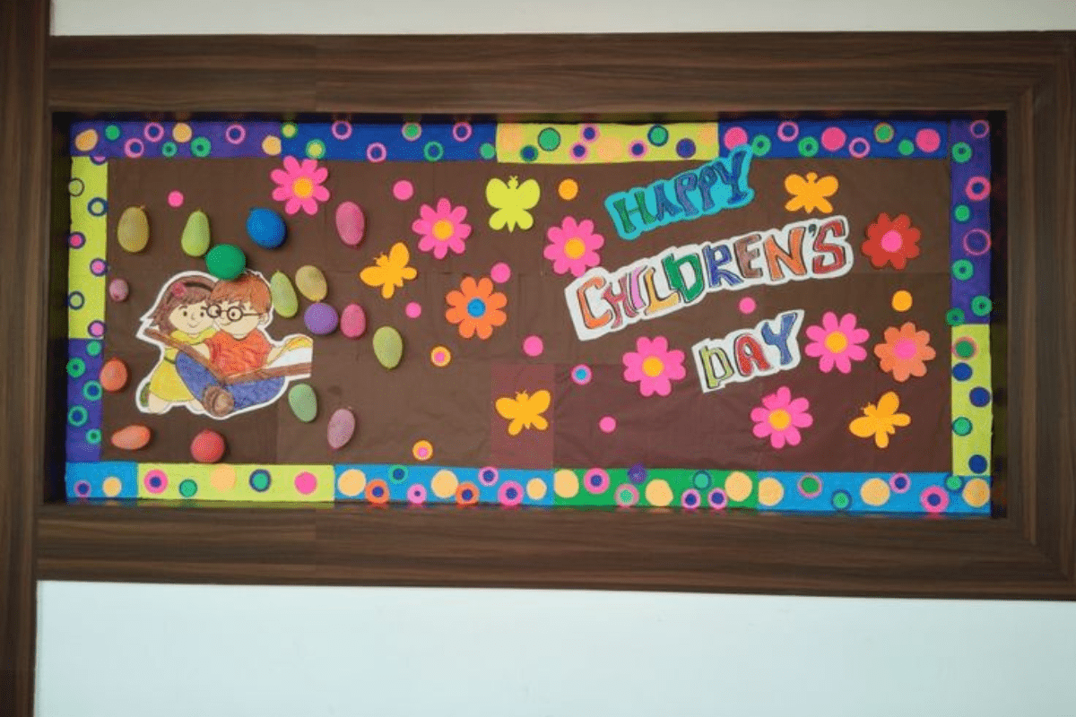 Creative School Board Designs For Children’s Day