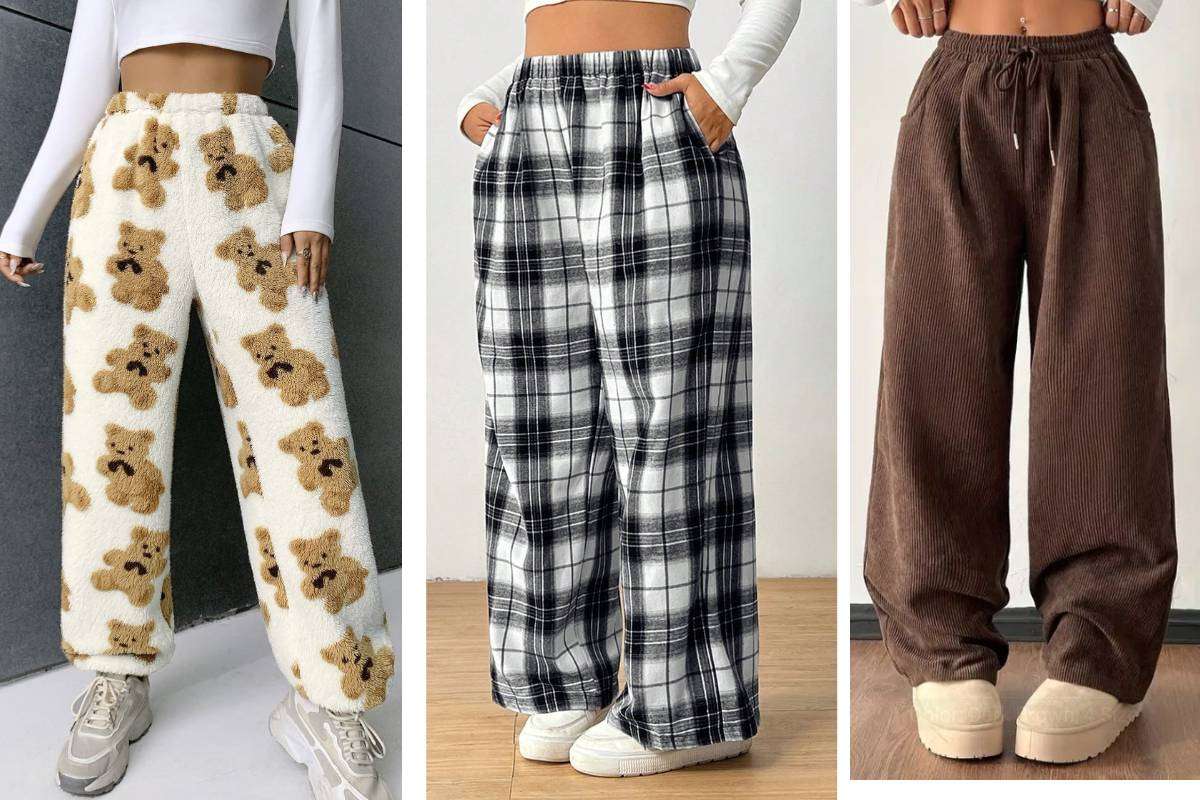 Woolen pants for women