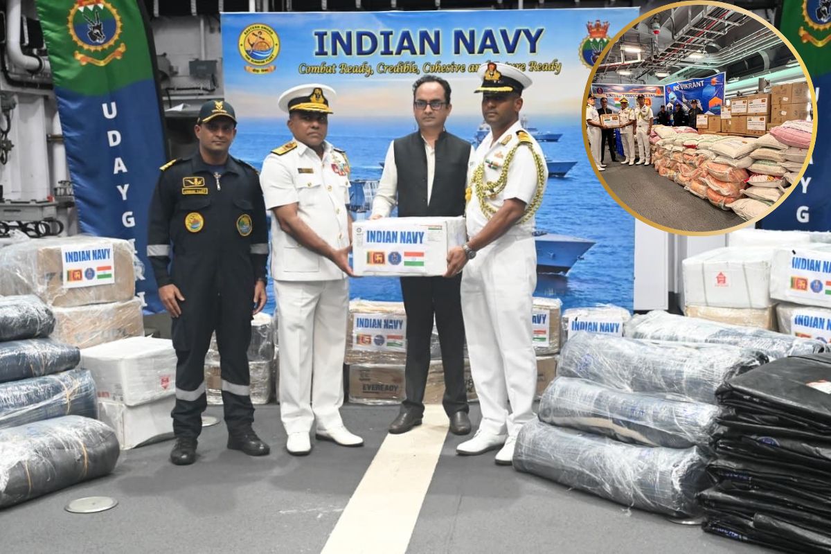Cyclone in Sri Lanka