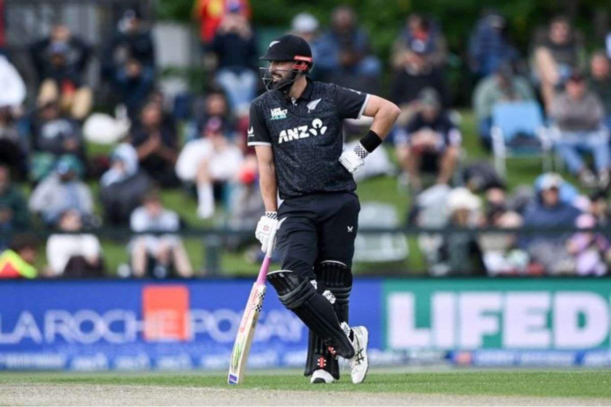 Daryl Mitchell Injury Against West indies in 1st ODI