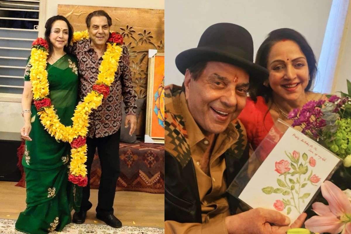 Dharmendra And Hema Malini 1