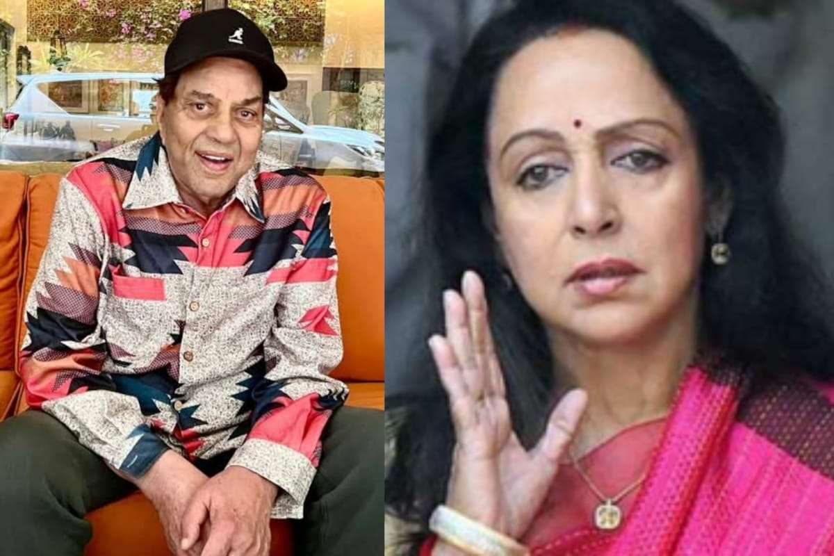 Dharmendra and Hema Malini