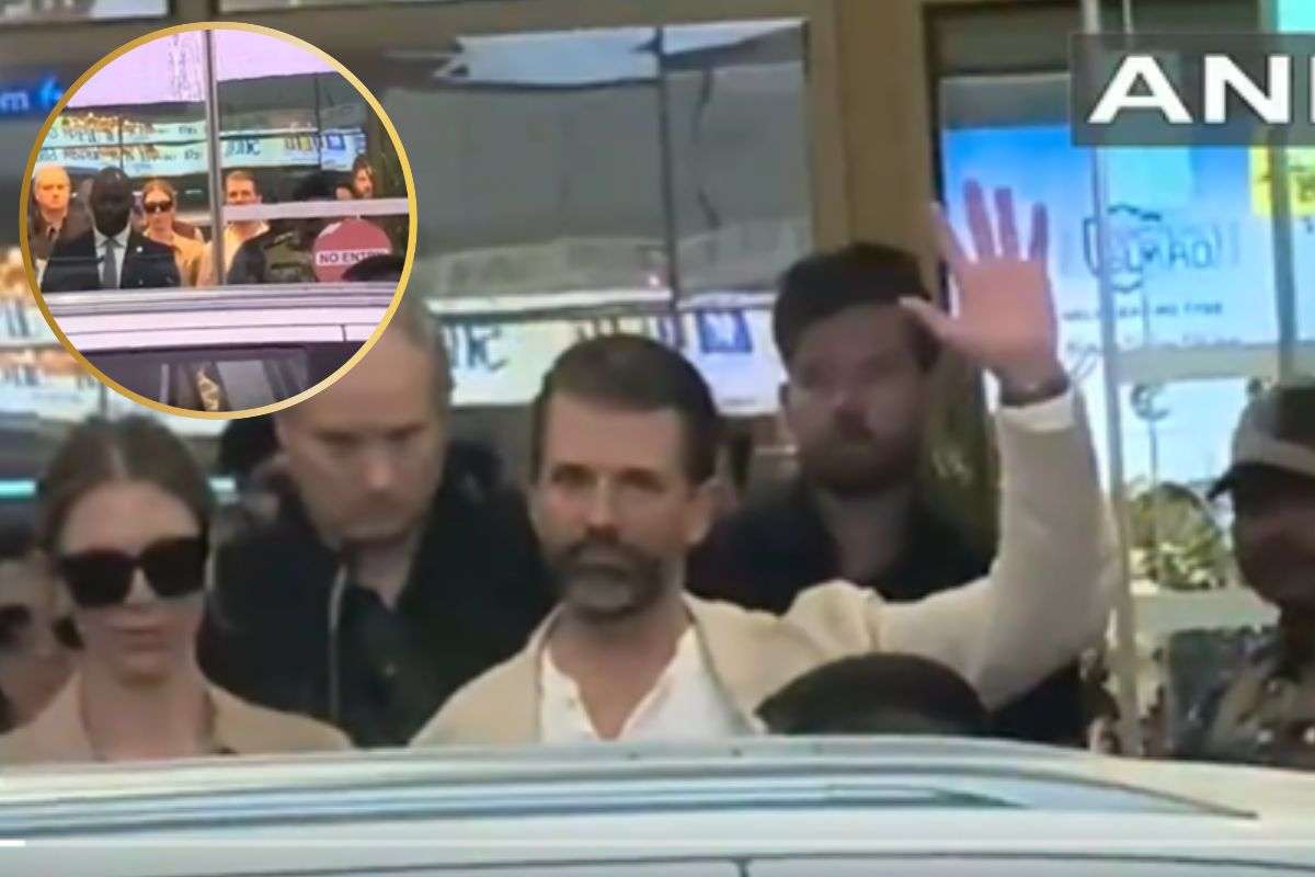 Donald Trump Jr arrives in Udaipur