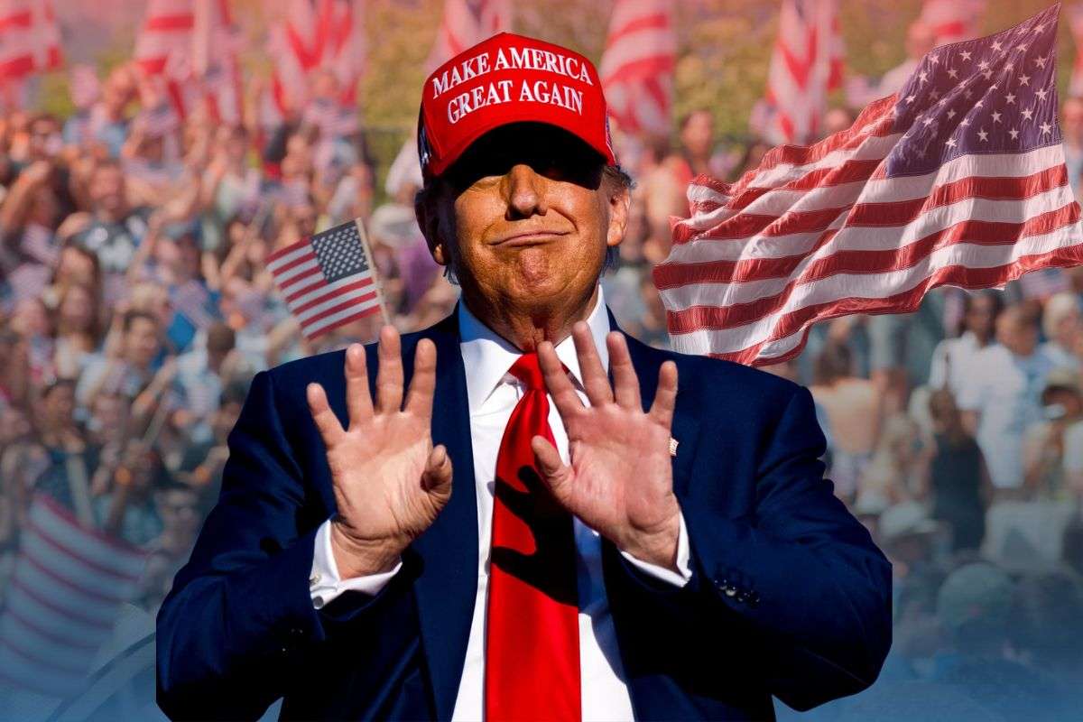 Donald Trump says at least 2000 US dollars dividend a person coming for Americans.