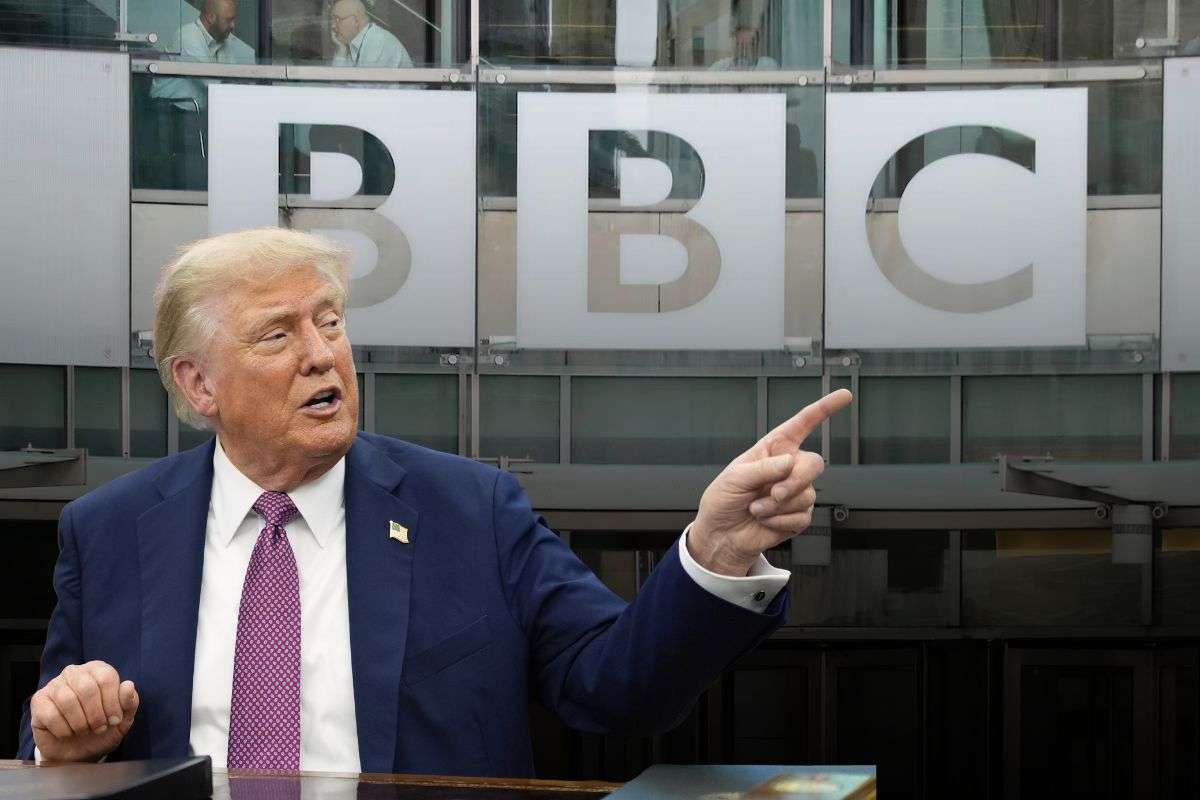 Donald Trump lashes out at BBC.