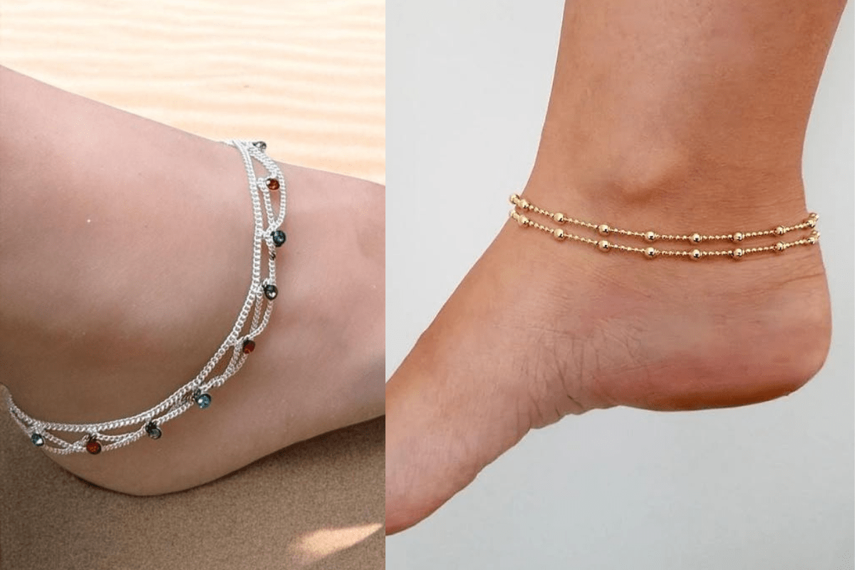 Double Layer Payal Design