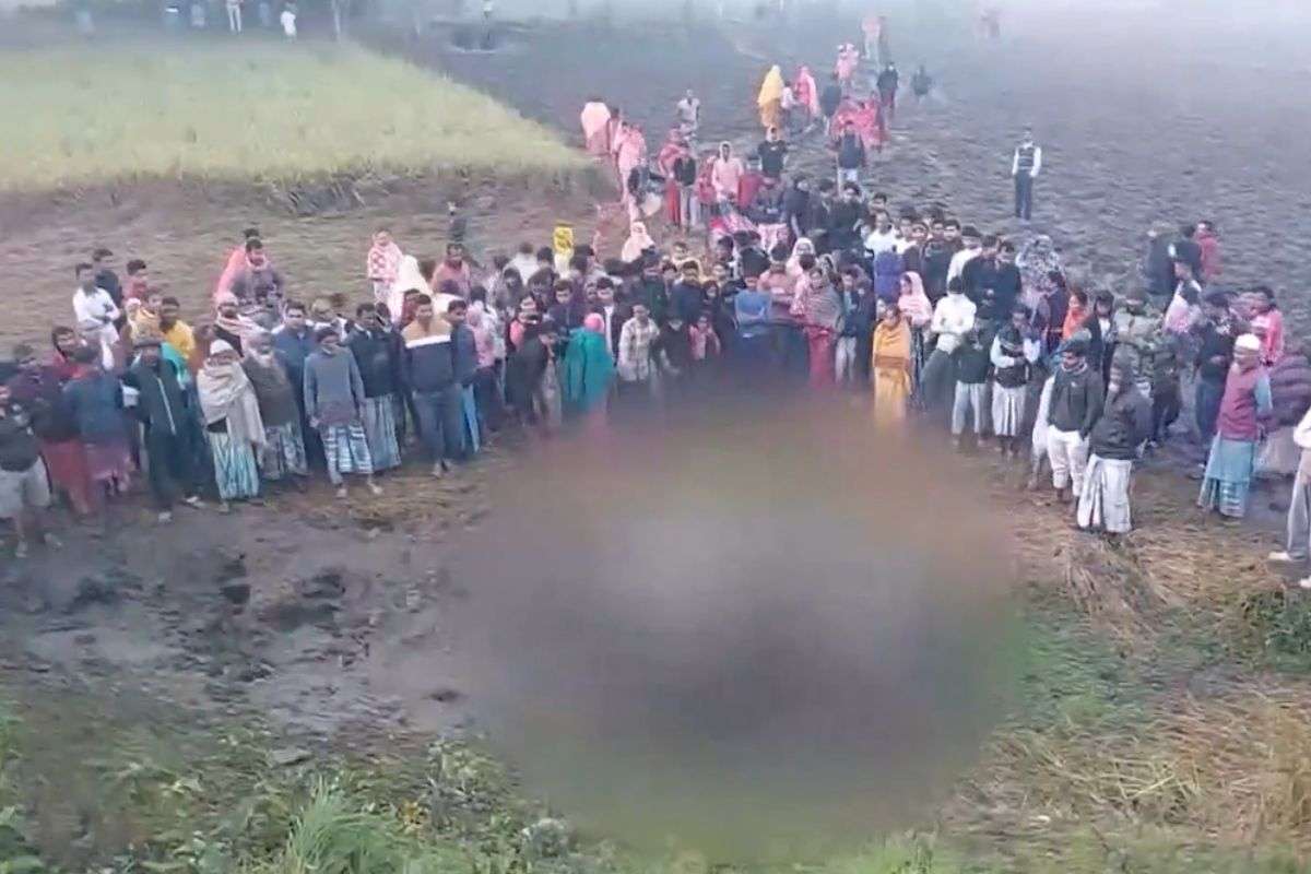 Elephant hit by Train