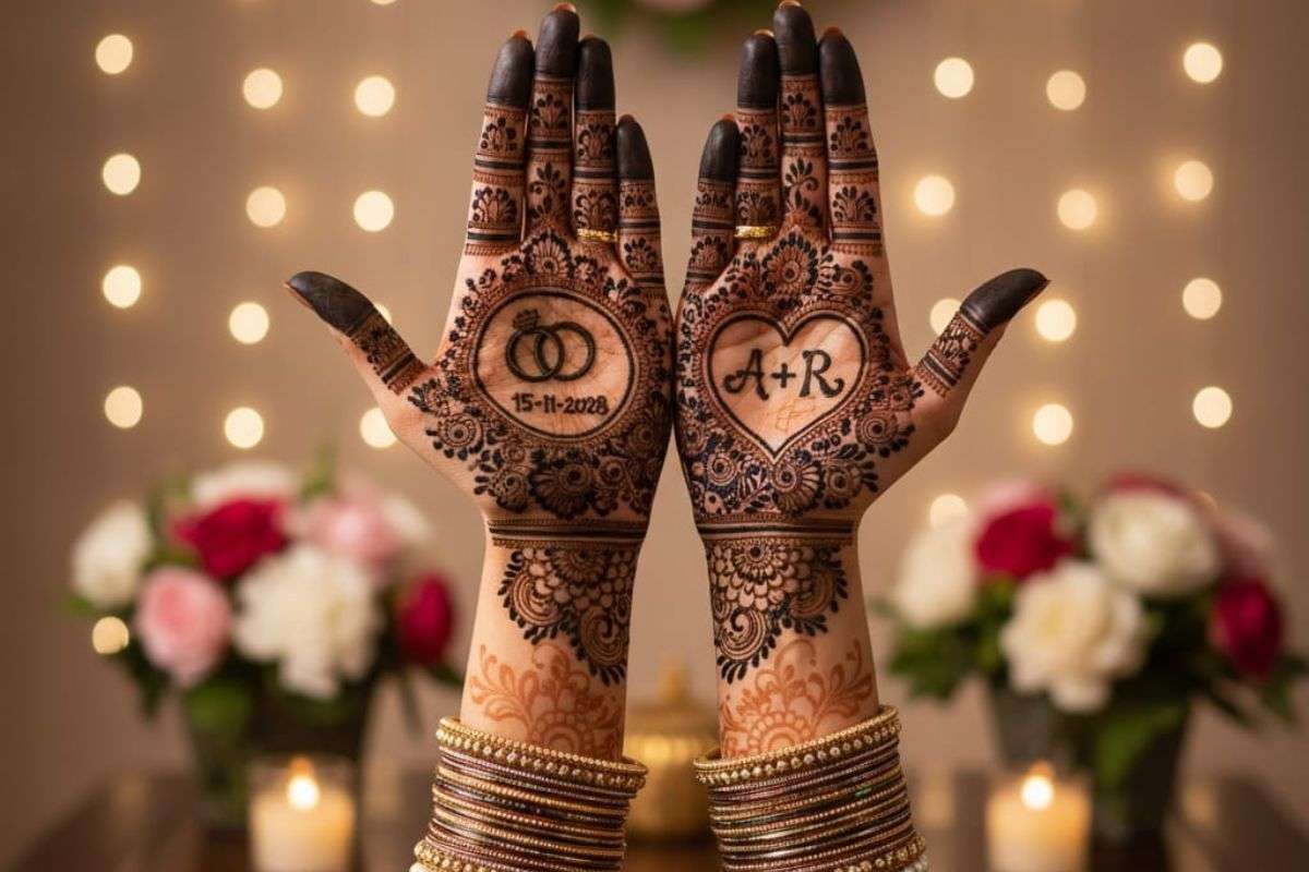 Engagement Mehndi Designs