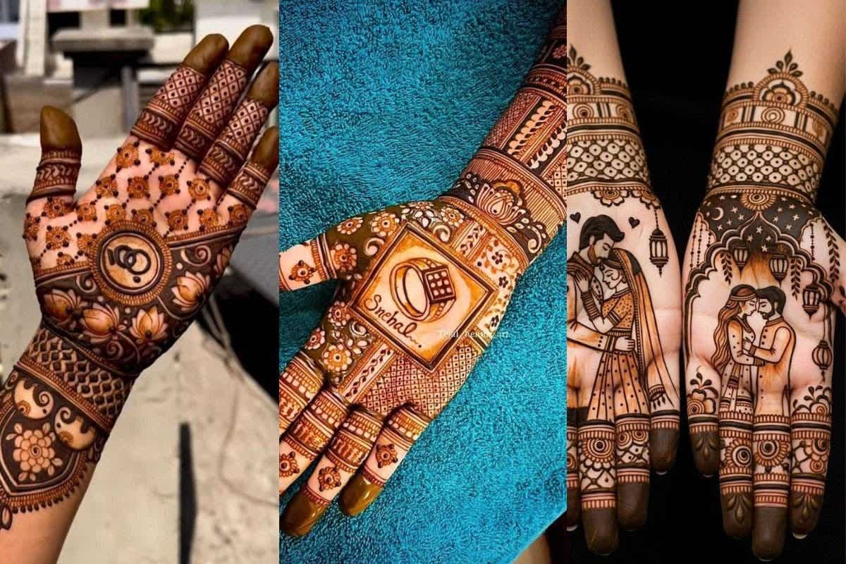 Engagement Mehndi Designs